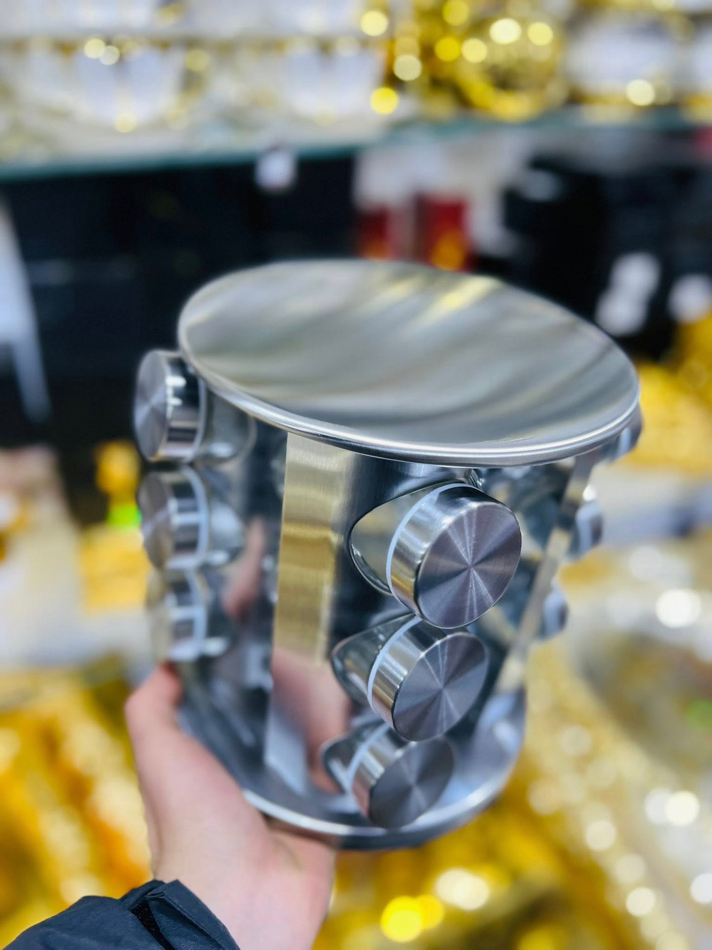 طقم ملاحيات بالستاند ستيل