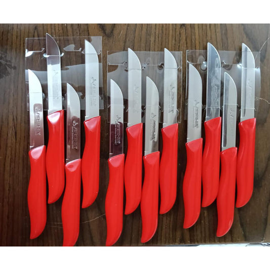 طقم سكاكين فواكه من آرشيا 12 سكين ملونة
