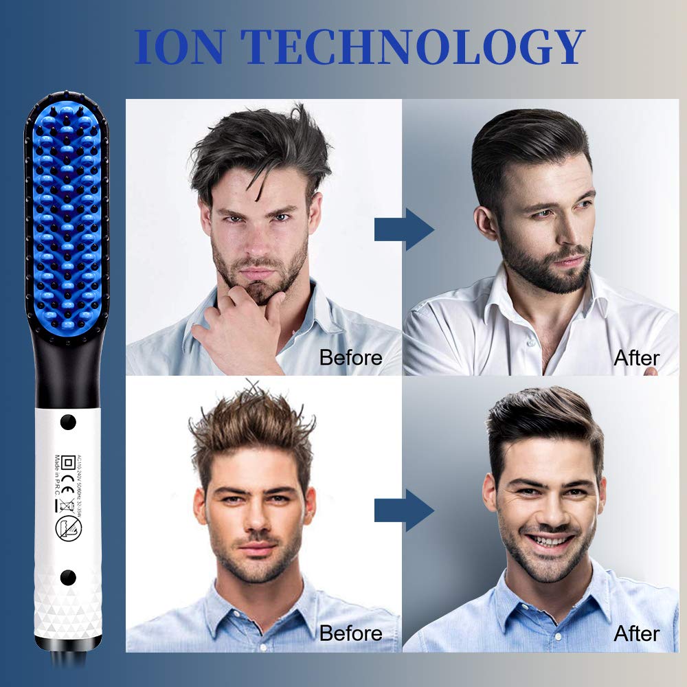 مشط فرد شعر رجالي للشعر واللحية