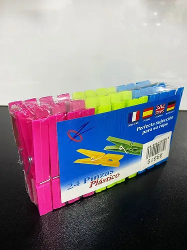 شدادات ملابس 24 قطعة