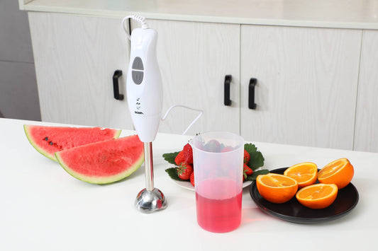 خلاط يدوي  600 وات مع كاس تخليط