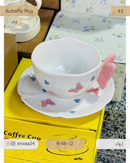 مق الفراشة بالصحن