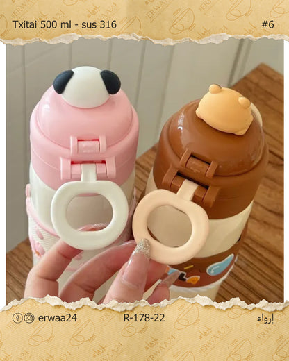 ترمس الدب ستيل حراري 500 مل